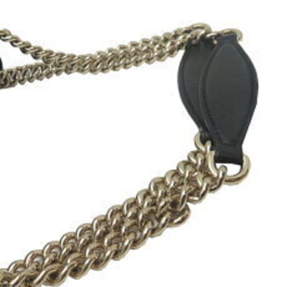 Gucci Soho Interlocking GG Shoulder Bag Leather Black - Picture 5 of 9